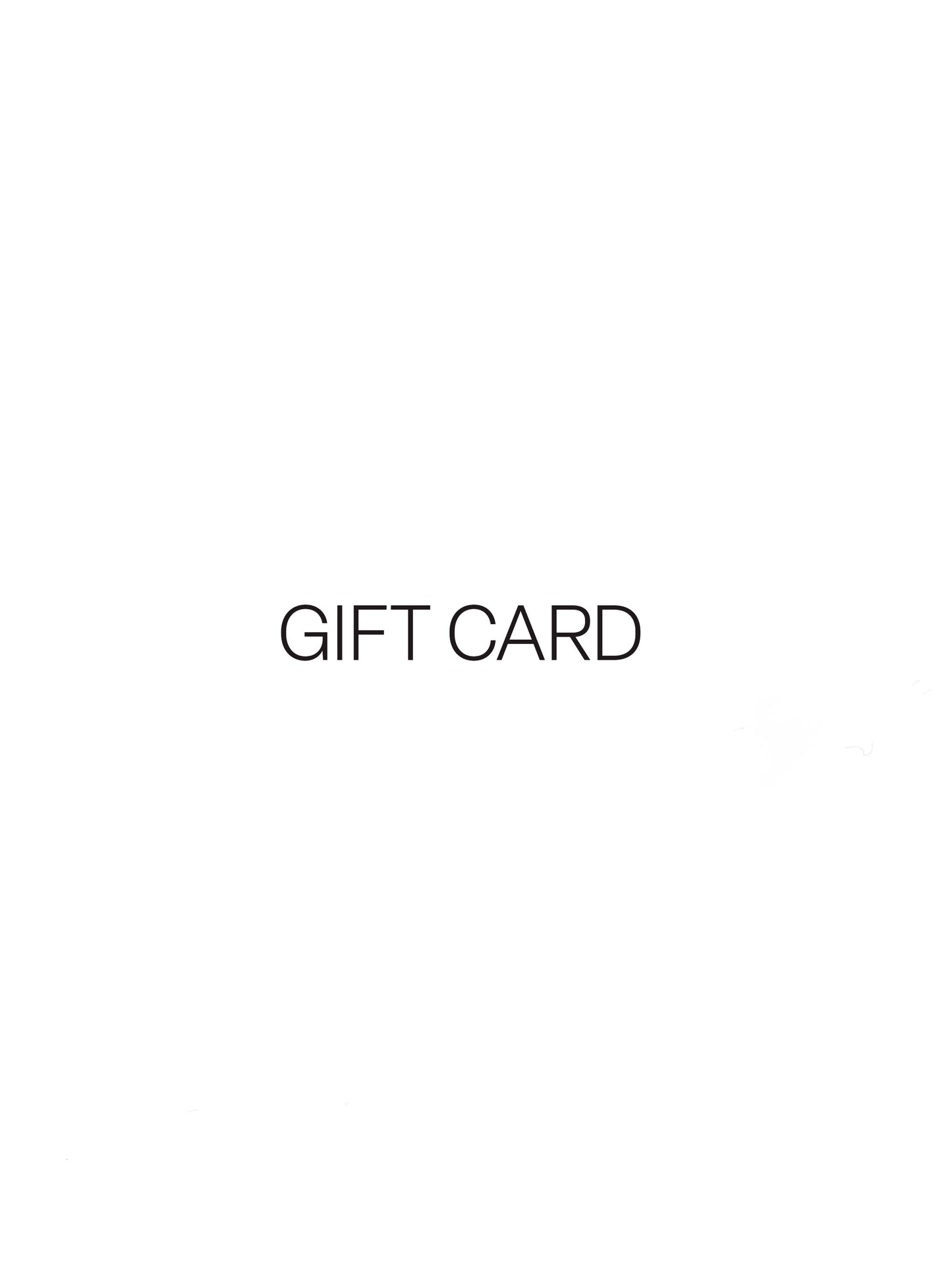 GIFT CARD